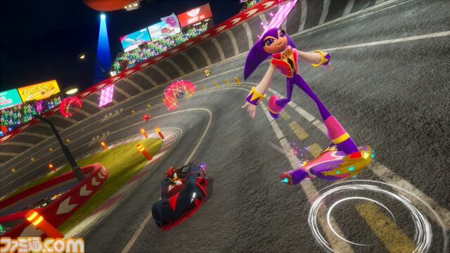 『ソニックレーシング クロスワールド』ナイツが本日（12/25）配信の無料アプデで追加。3チームで競うオンラインレースイベント“NiGHTS フェスタ”が期間限定開催