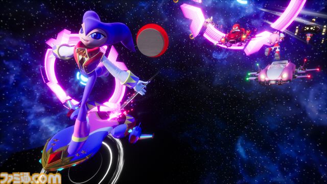 『ソニックレーシング クロスワールド』ナイツが本日（12/25）配信の無料アプデで追加。3チームで競うオンラインレースイベント“NiGHTS フェスタ”が期間限定開催