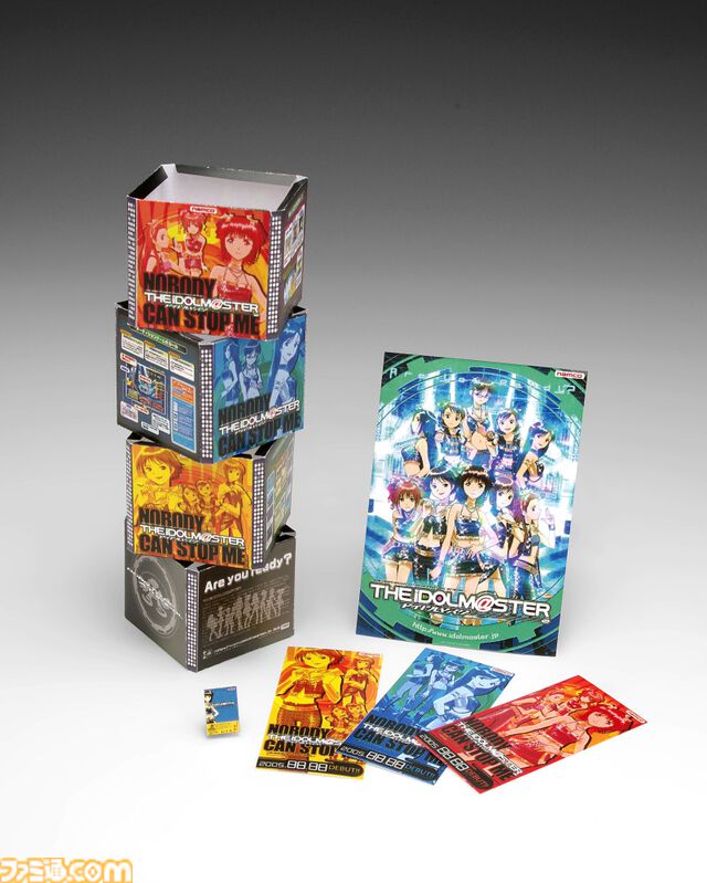 『アイマス』アーケード筐体のプラモデルが再販。2005年稼働の初代アケマス筐体を1/12スケールで再現。プレイ画面を再現したモニターカード付き