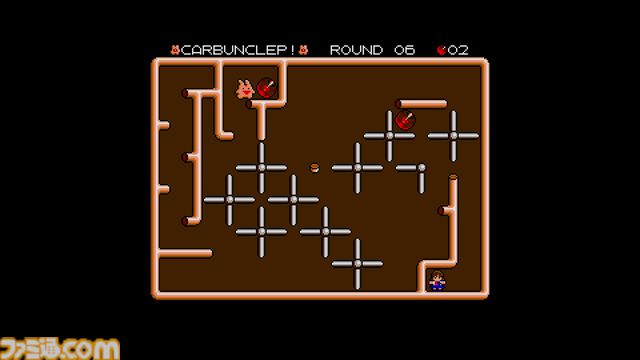 【EGGコンソール】『かーばんくるぴ MSX2』コンパイルおなじみの“カーバンクル”が大活躍する宝石集めアクションパズルが配信開始