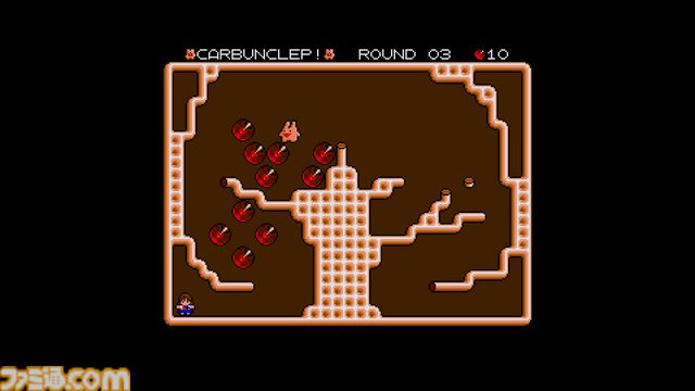 【EGGコンソール】『かーばんくるぴ MSX2』コンパイルおなじみの“カーバンクル”が大活躍する宝石集めアクションパズルが配信開始