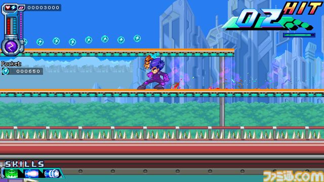 『バーサークボーイ』オーブの力で変身するスタイリッシュハイスピードアクションが配信開始。レトロフューチャーな世界を舞台に悪の博士を打ち倒せ