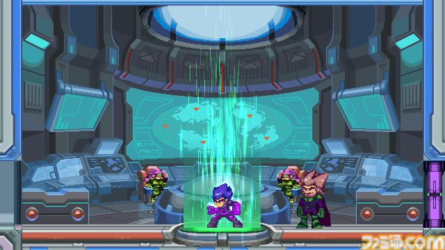 『バーサークボーイ』オーブの力で変身するスタイリッシュハイスピードアクションが配信開始。レトロフューチャーな世界を舞台に悪の博士を打ち倒せ