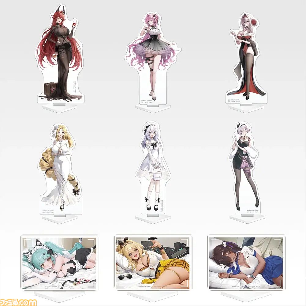 NIKKE』一番くじが本日（12/26）発売。プリバティやルピーの添い寝姿を