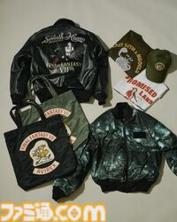 『FFVIIリメイク』ティファやミッドガルがデザインされたフライトジャケットがかっこいい。ミリタリーブランド“AVIREX”とのコラボアイテムが発売