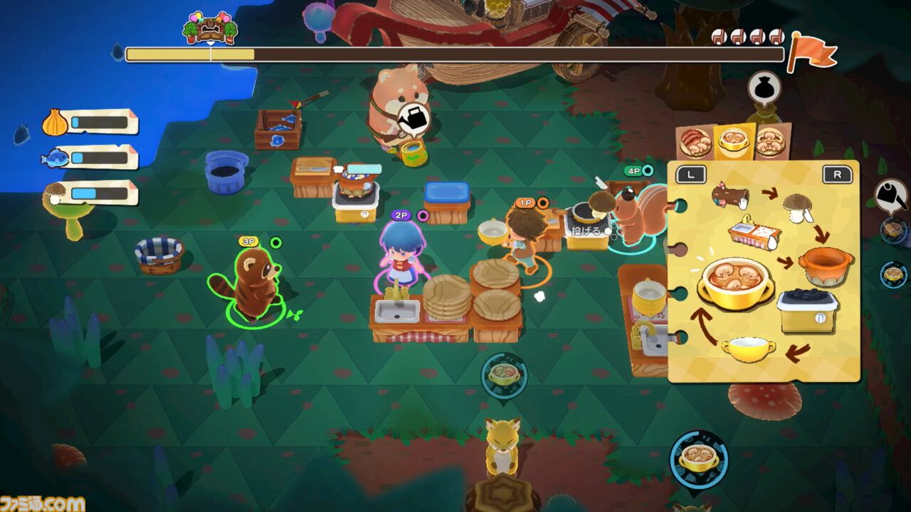 『リップルアイランド カイルとキャルのレストラン』最大16人による“はちゃめちゃクッキングアクション”が初セール。友達や家族とワイワイ楽しめる1本