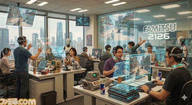 【お正月企画】100年後のゲームがどうなっているか気になったので、未来の編集部から記事を送ってもらった【AI】