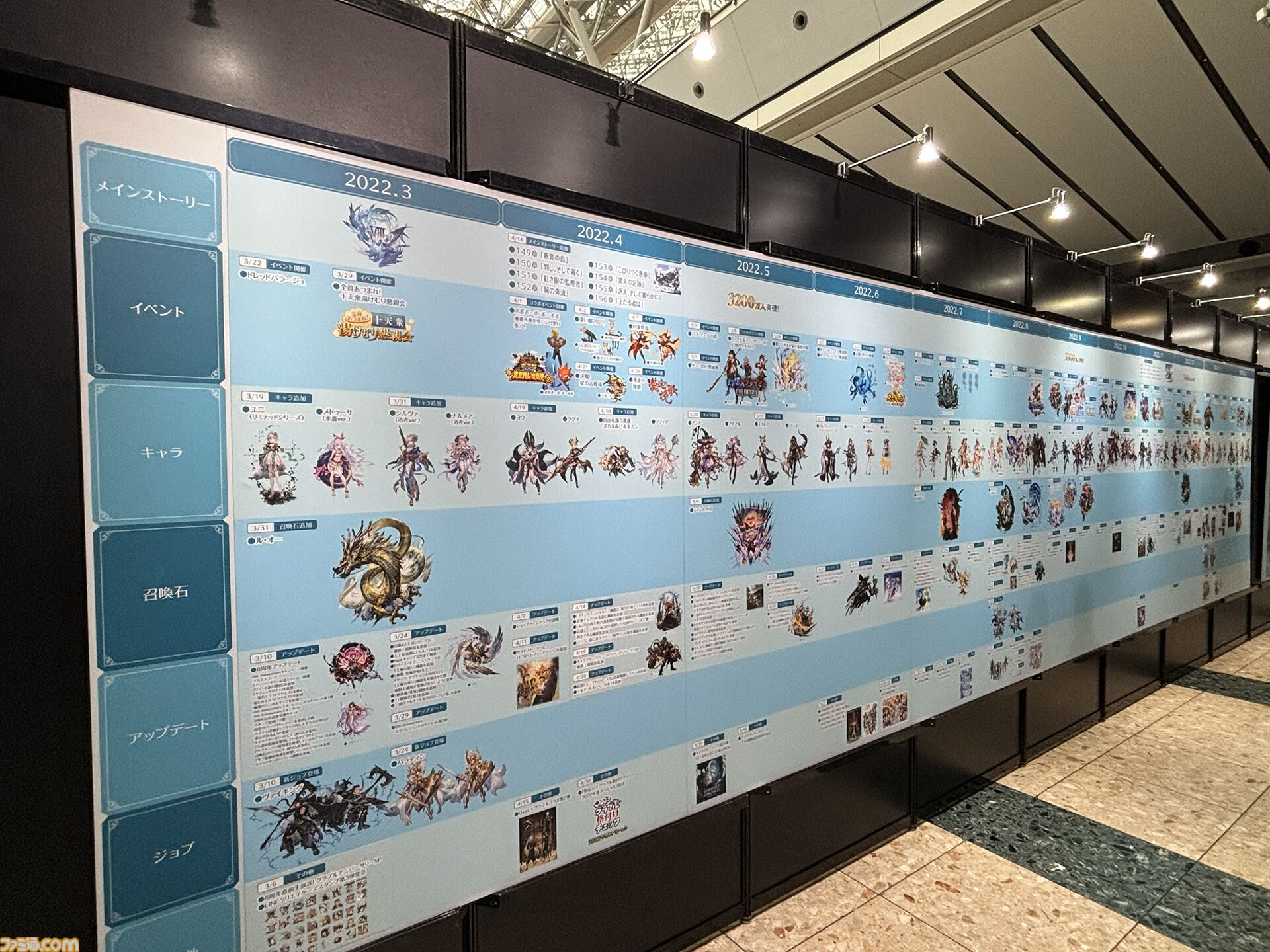 “グラブルフェス2025”フォトリポート。有明に顕現した破壊の化身ヴェルサシア。広くなったカフェ ミレニアなど注目のスポットが目白押し