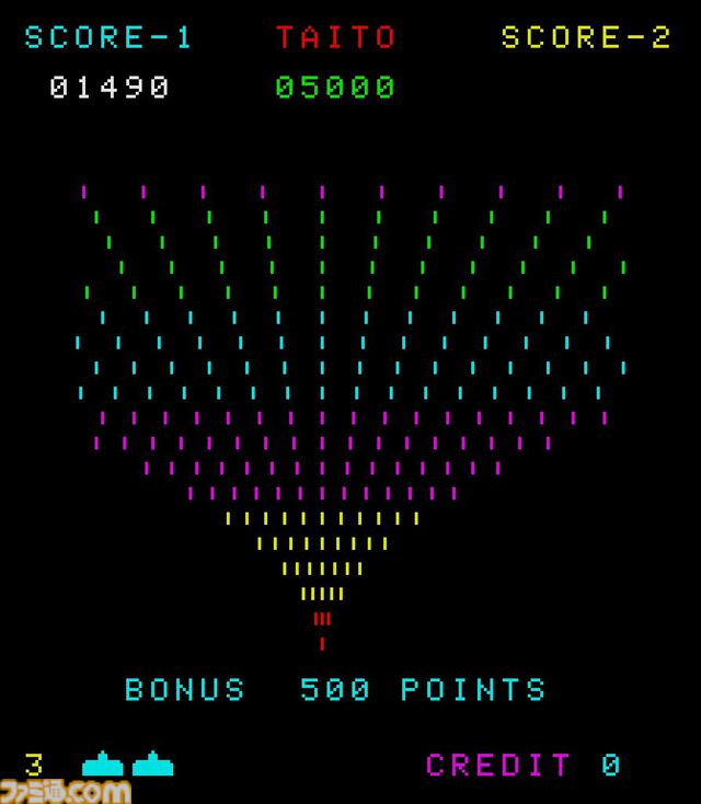 【アケアカ】『スペースインベーダー・パート2』1月1日配信。分裂や増援などの戦術を身に付けたインベーダーを迎撃する名作シューティングゲームの第2弾