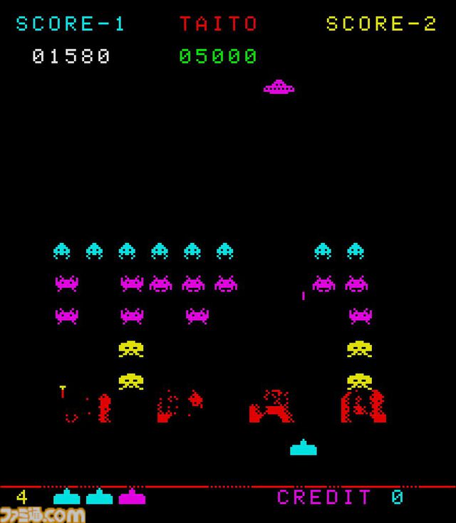 【アケアカ】『スペースインベーダー・パート2』1月1日配信。分裂や増援などの戦術を身に付けたインベーダーを迎撃する名作シューティングゲームの第2弾