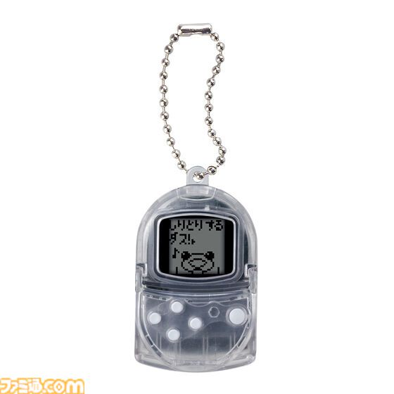 『どこでもいっしょ』が入った“ポケステ”がミニチュアチャームに。ホワイト&スケルトンの本体に印象的なシーンが表示された全9種