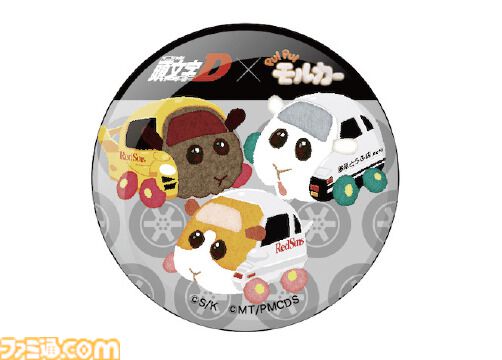 『頭文字D』のハチロクやRX-7がモルカーに。東京オートサロン2026でTシャツ、マフラータオル、お菓子など限定コラボグッズが販売