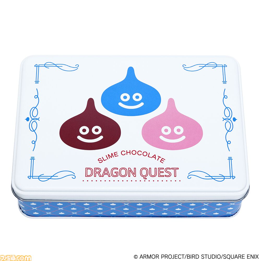 『ドラクエ』スライム型チョコがかわいい。ギフト缶やペア巾着付きチョコなどバレンタインにぴったりな商品が1月13日発売