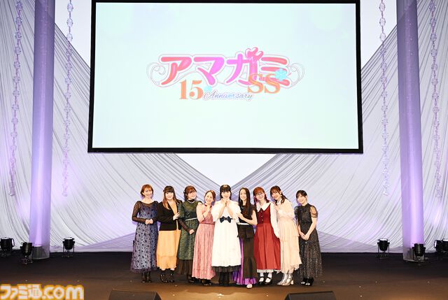 アニメ『アマガミSS』15周年イベントリポートが到着。主演キャスト8人が初めて勢揃い。azusaの生歌やここでしか聴けないスペシャル朗読劇がくり広げられた