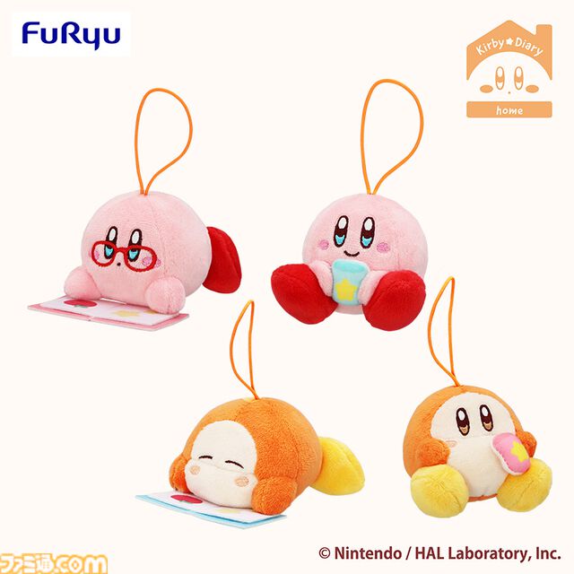 『星のカービィ』メガネ姿のカービィやすやすや眠るワドルディがかわいい。おうち時間を彩る新作アミューズメント景品が1月より登場