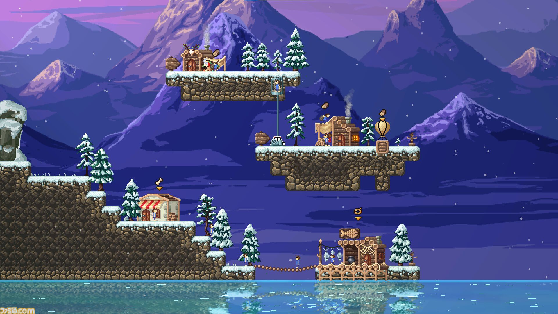 『Craftlings』小さき者たちを導いて集落発展を目指すドット絵コロニーシミュレーションが1月16日に発売。ウィッシュリスト登録数は14万件を突破