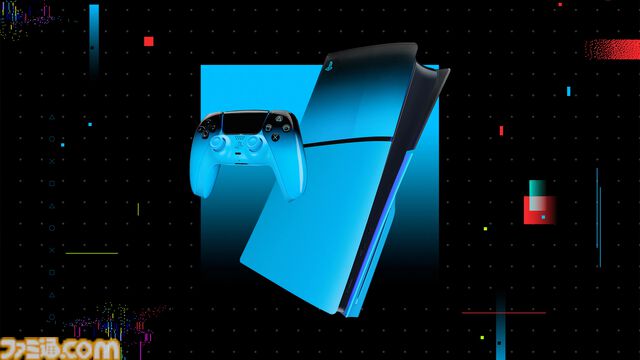 PS5コントローラー＆本体カバーの新色が3月12日発売。ブラック＆ネオンカラーのグラデーションをベースにレッド、グリーン、ブルーが登場