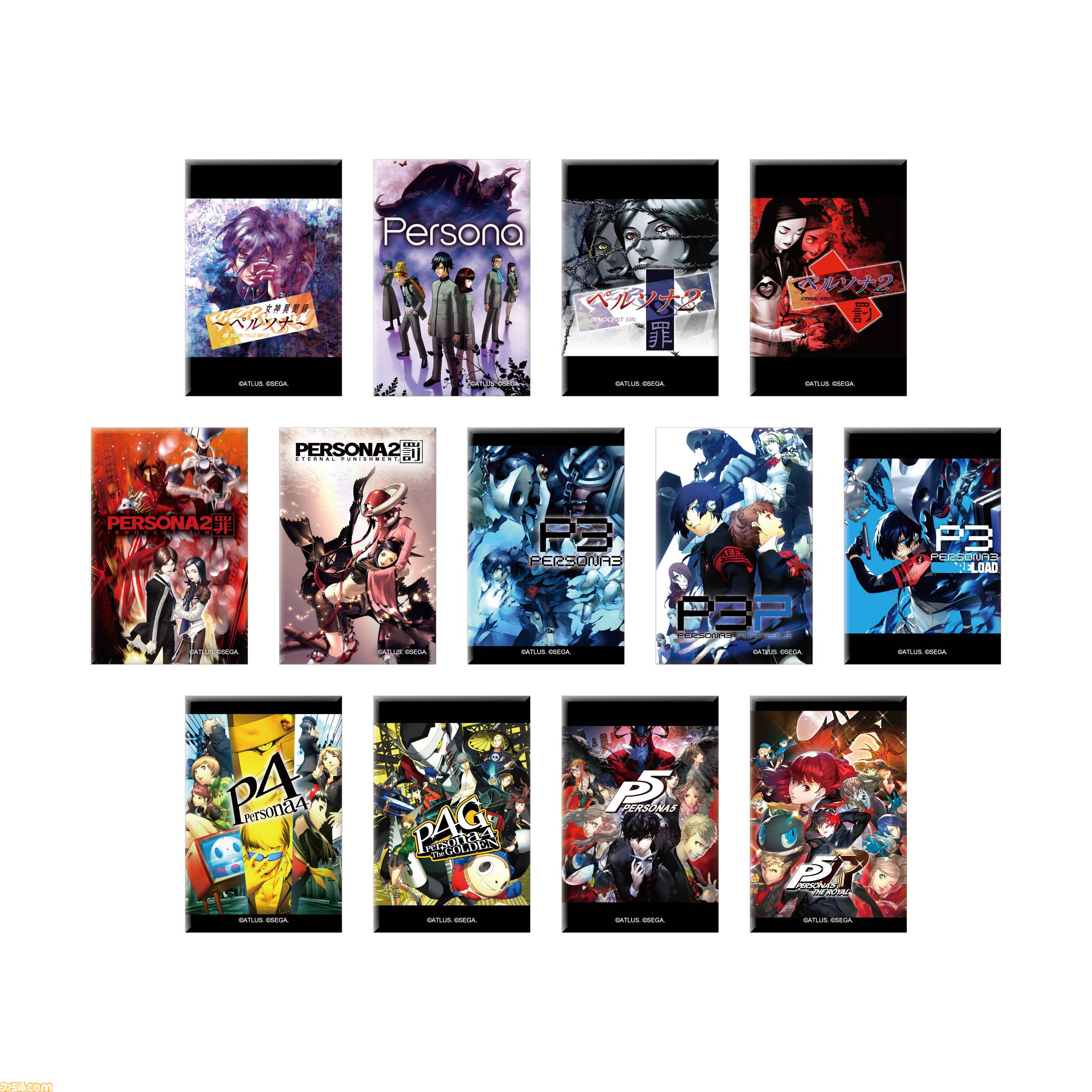 ペルソナ』30周年グッズが予約開始。『女神異聞録ペルソナ』～『P5X