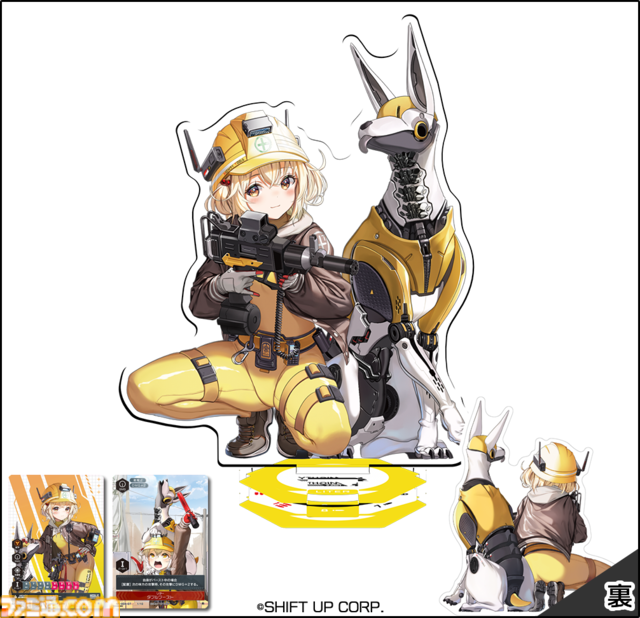 【NIKKE】アクリルスタンドを使用したアナログカードゲームが発売決定。対戦してもよし、コレクションして眺めるもよしな新機軸の商品