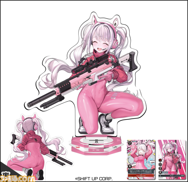 【NIKKE】アクリルスタンドを使用したアナログカードゲームが発売決定。対戦してもよし、コレクションして眺めるもよしな新機軸の商品
