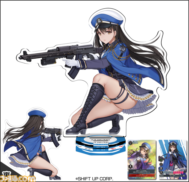 【NIKKE】アクリルスタンドを使用したアナログカードゲームが発売決定。対戦してもよし、コレクションして眺めるもよしな新機軸の商品
