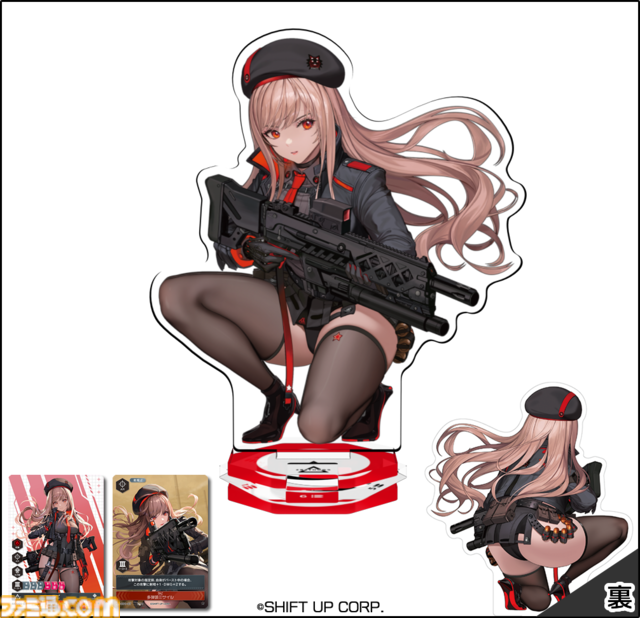【NIKKE】アクリルスタンドを使用したアナログカードゲームが発売決定。対戦してもよし、コレクションして眺めるもよしな新機軸の商品