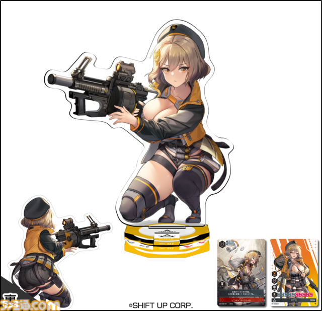 【NIKKE】アクリルスタンドを使用したアナログカードゲームが発売決定。対戦してもよし、コレクションして眺めるもよしな新機軸の商品