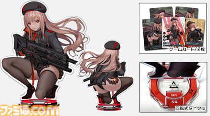 NIKKE】アクスタを使用したアナログカードゲームが発売決定。イラスト