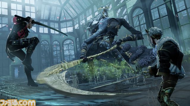 『コードヴェイン2』異端の吸血鬼ゼノン・グリフゴート（声：子安武人）のキャラ情報が公開。新たなるフィールドや伝承術式の情報も