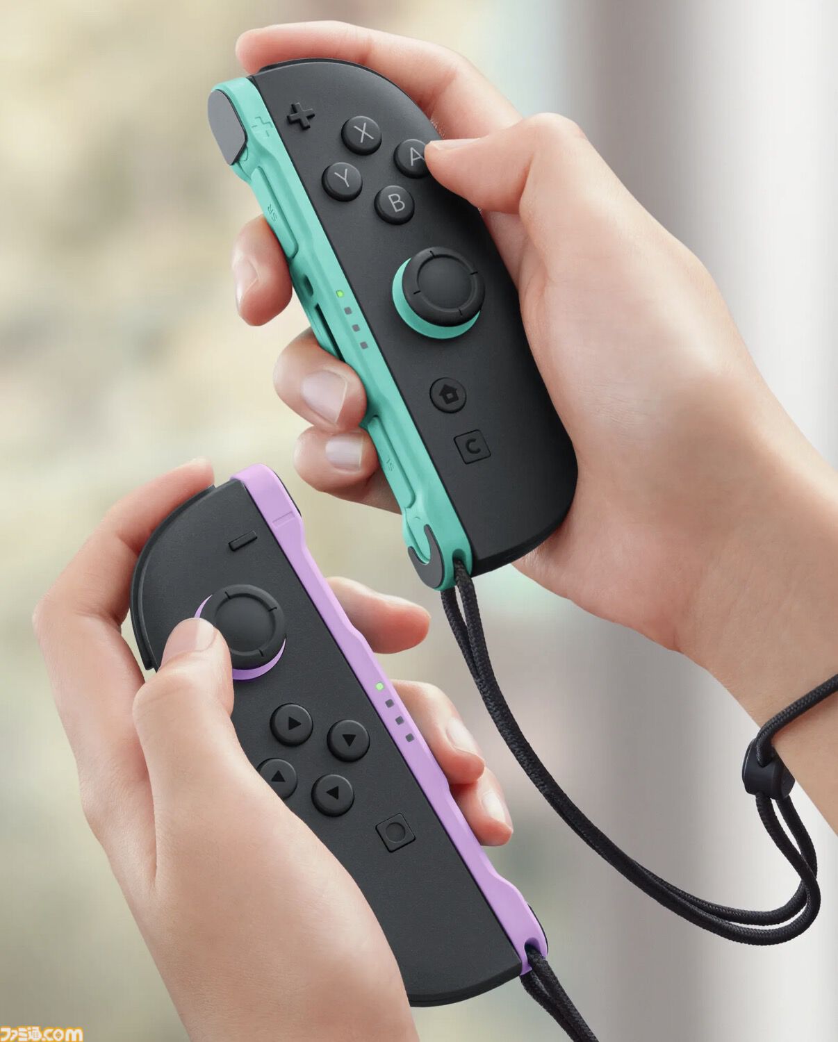 Switch2のジョイコンに新色登場。ライトパープルとライトグリーンが2月