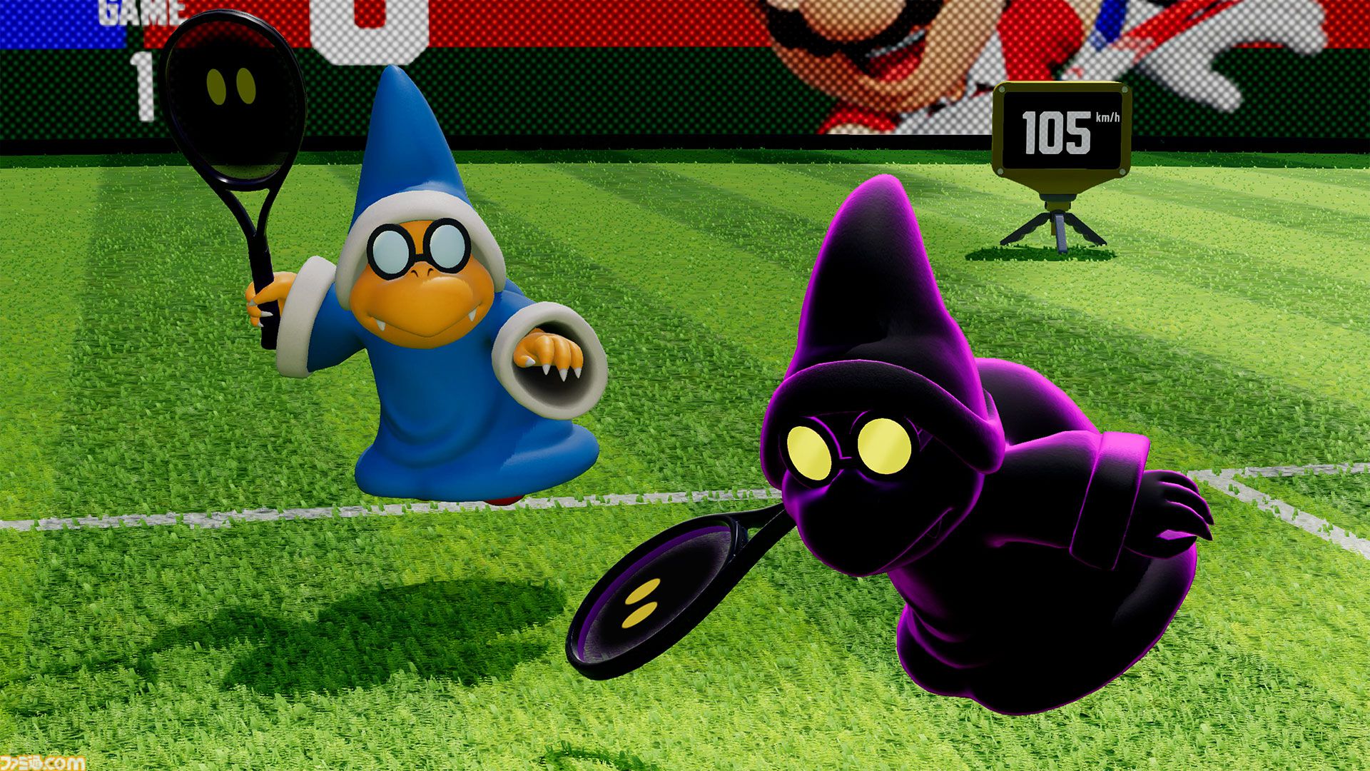 画像ページ (9/13) 『マリオテニス フィーバー』公式サイトが公開。30