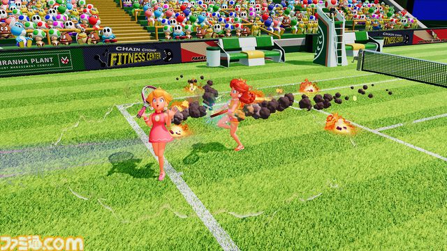 『マリオテニス フィーバー』公式サイトが公開。30種類のフィーバーラケットや得意なプレーが異なる38体のキャラクターなどを紹介