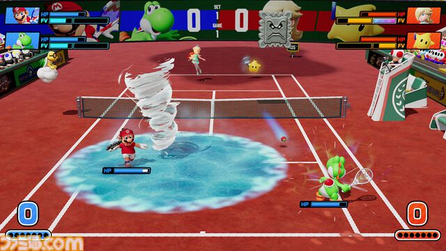 『マリオテニス フィーバー』公式サイトが公開。30種類のフィーバーラケットや得意なプレーが異なる38体のキャラクターなどを紹介