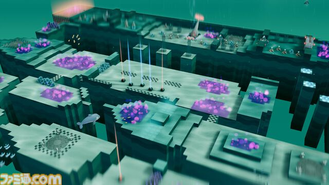 『ナマコリウム』かわいいナマコを指揮して美しい海を取り戻す協力型掃除RTS。アーリーアクセスが1月30日より開始。クラファンが本日（1/9）始動