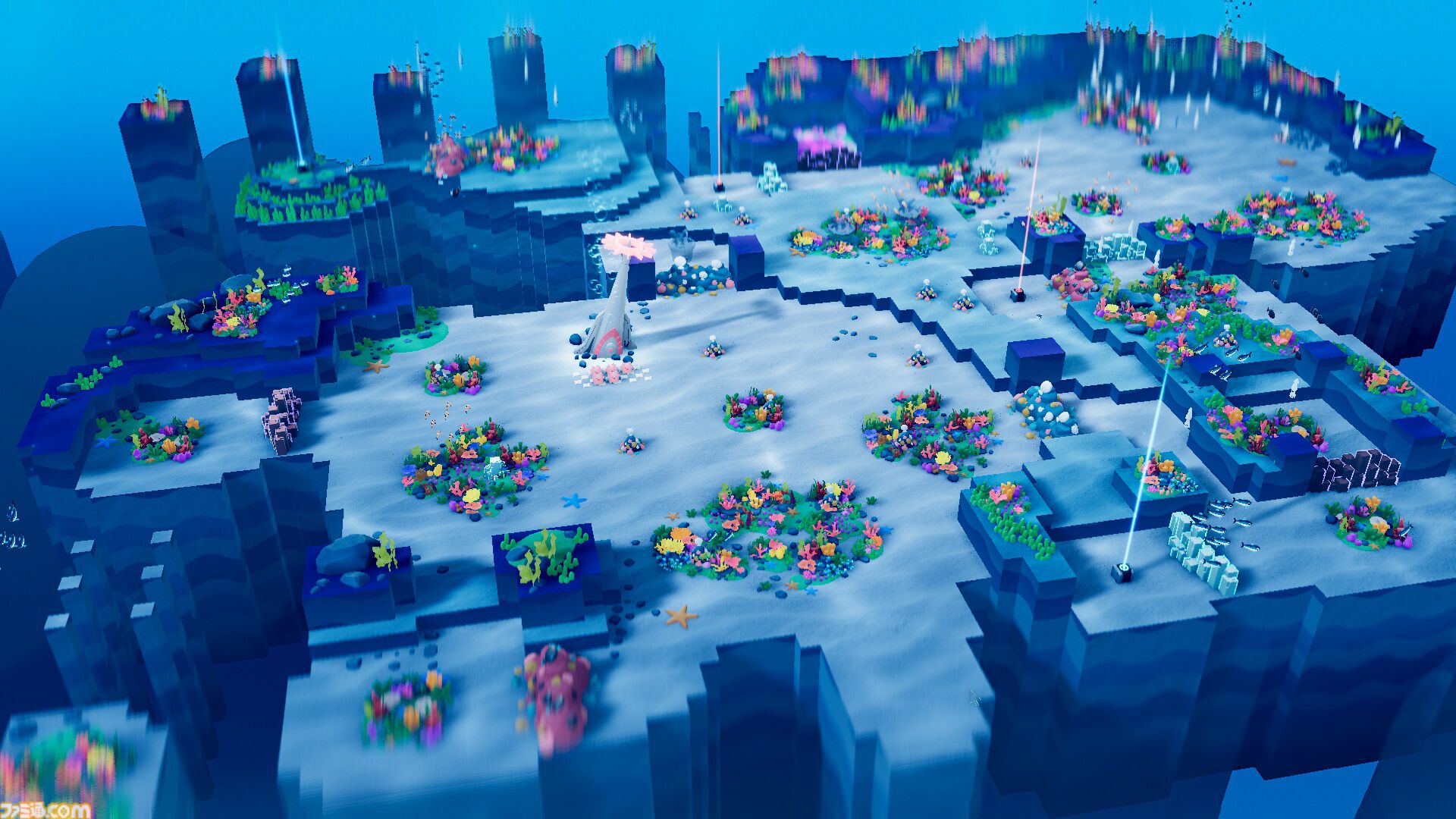 『ナマコリウム』かわいいナマコを指揮して美しい海を取り戻す協力型掃除RTS。アーリーアクセスが1月30日より開始。クラファンが本日（1/9）始動