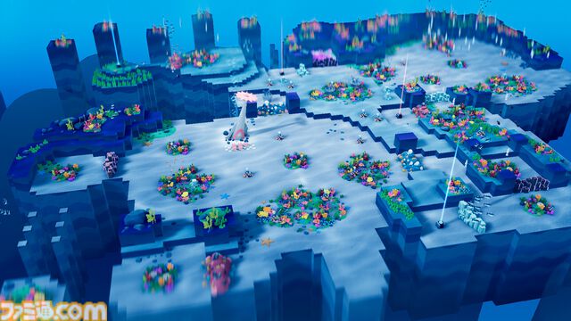 『ナマコリウム』かわいいナマコを指揮して美しい海を取り戻す協力型掃除RTS。アーリーアクセスが1月30日より開始。クラファンが本日（1/9）始動