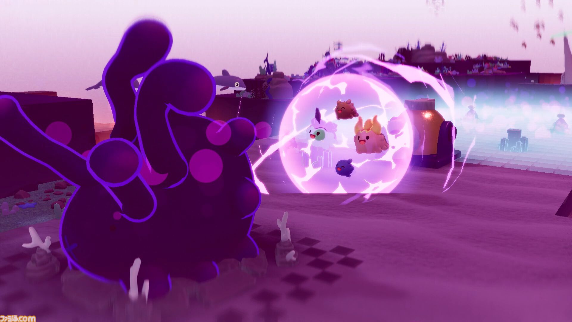 『ナマコリウム』かわいいナマコを指揮して美しい海を取り戻す協力型掃除RTS。アーリーアクセスが1月30日より開始。クラファンが本日（1/9）始動