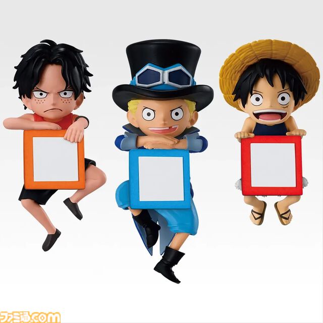 『ワンピース』一番くじが本日（1/10）発売。盃を交わすエース、サボ、ルフィがエモい。くま＆ボニー、サウロ＆ロビンなど名シーンのフィギュアが揃う