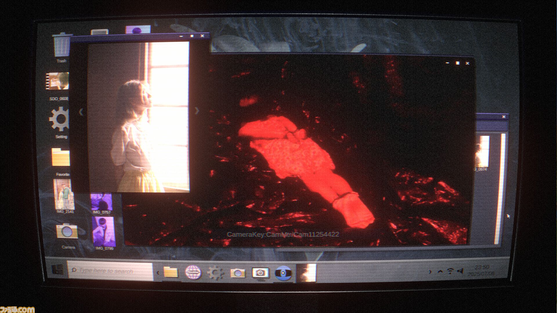 『Log.in』PC画面を操作して隠された物語を探るミステリーホラー。プレイヤーは監禁事件の“犯人”