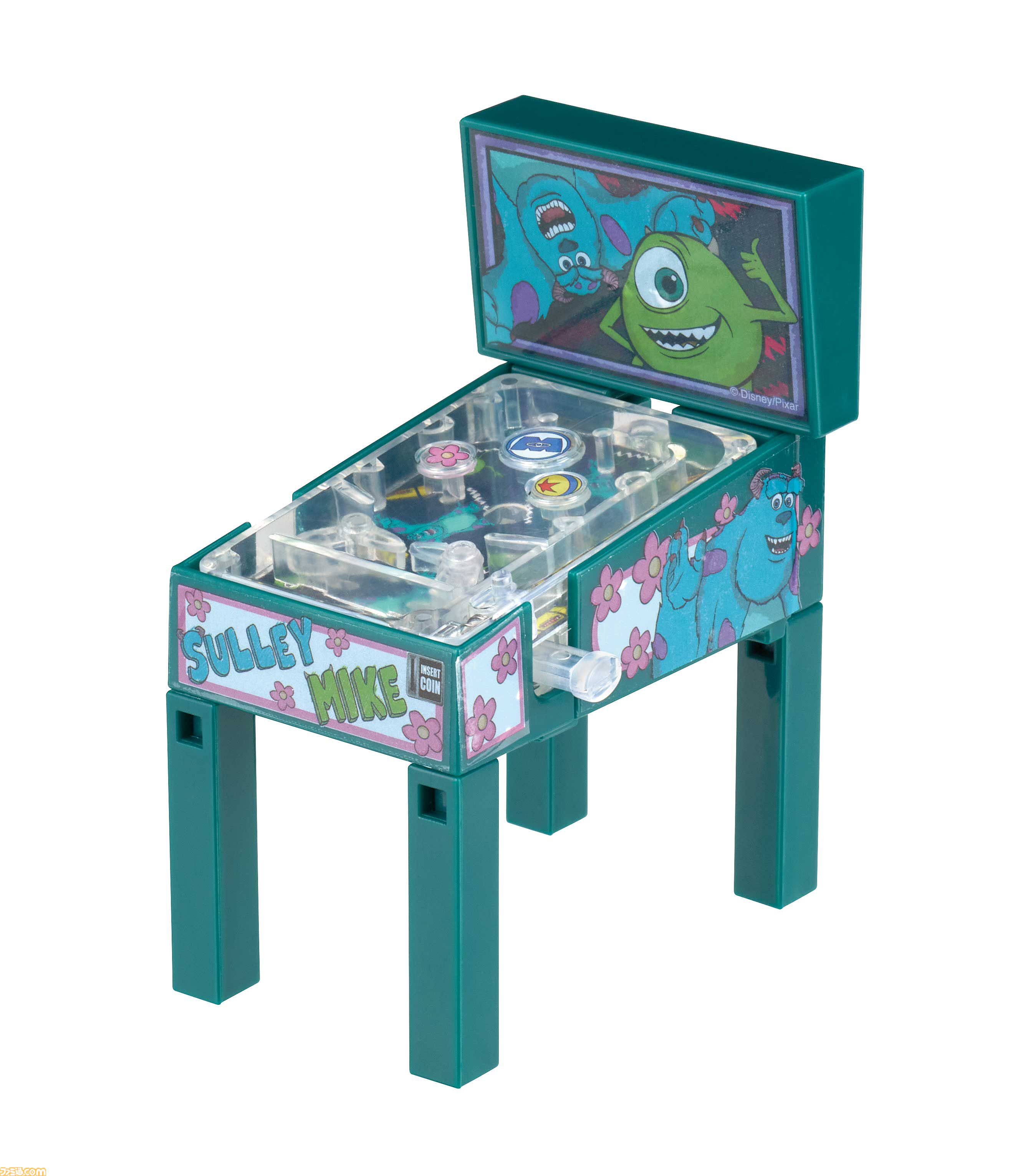 画像ページ (10/10) 本当に遊べるピンボールマシンがガチャで発売