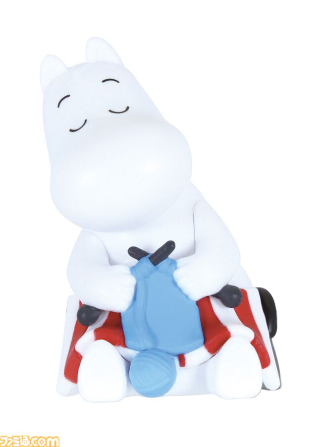 『ムーミン』のガチャ“肩ズンFig.”新作が2月中旬発売。ムーミン、ママ、モラン、めそめその4種