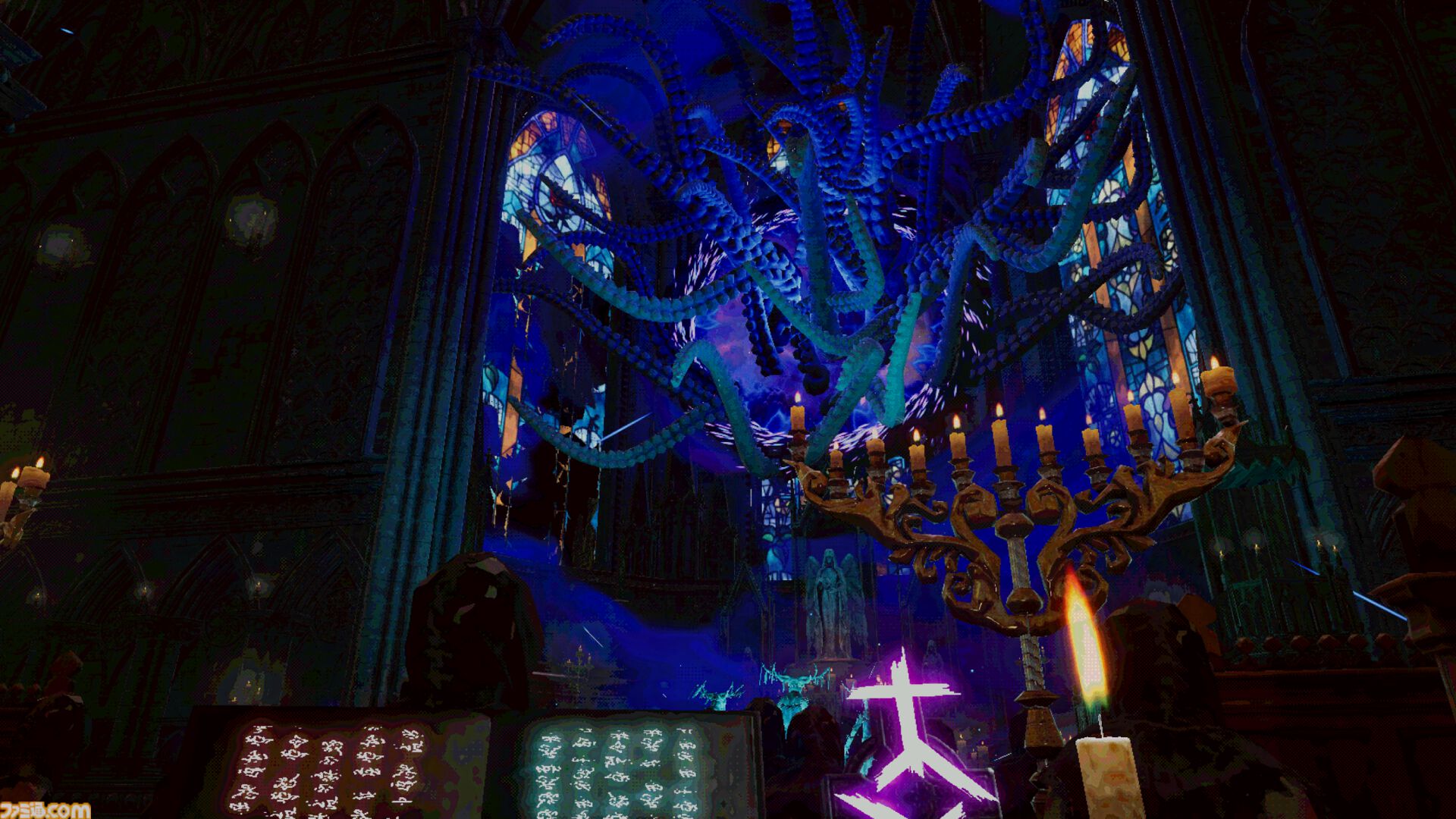 『VOID PRIEST』ラヴクラフト風心理ホラーアドベンチャーが開発中。あなたは“司祭であり探偵”。正気を保ち、儀式や聖遺物から狂気の世界の謎を解け