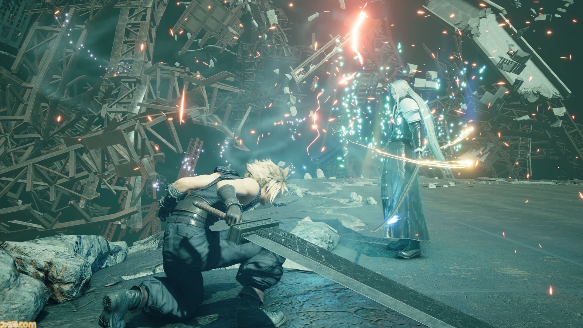 『FF7リメイク インターグレード』エアリス、セフィロスのキャラクター映像が公開。シリーズ未体験の人でもわかりやすい内容で紹介