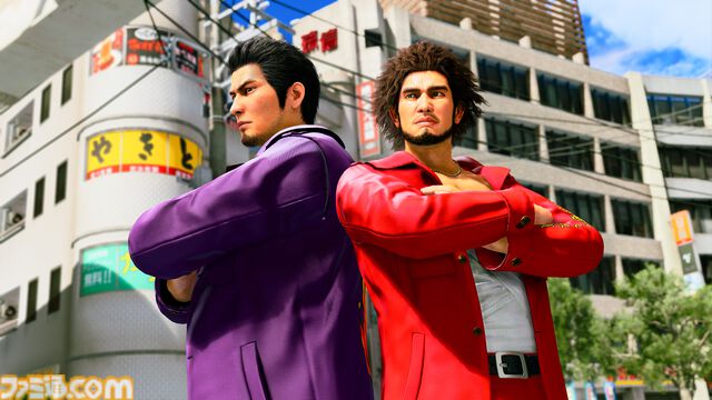 『龍が如く 極3 / 龍が如く3外伝 Dark Ties』桐生一馬が春日一番の衣装姿に。SEGA Account登録でゲーム内衣装が配布。登録期限は4月13日まで