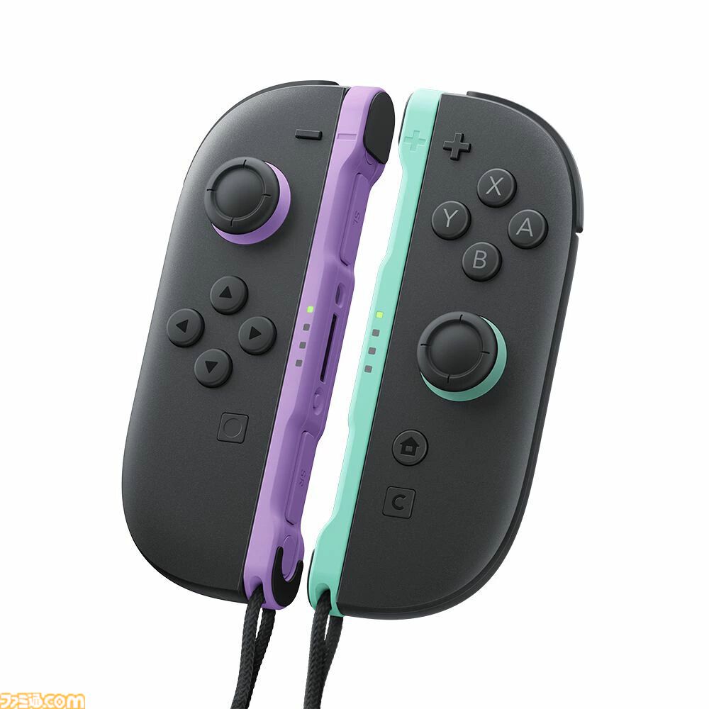 Switch2】ジョイコン2（Joy-Con2）新色ライトパープル/ライトグリーン