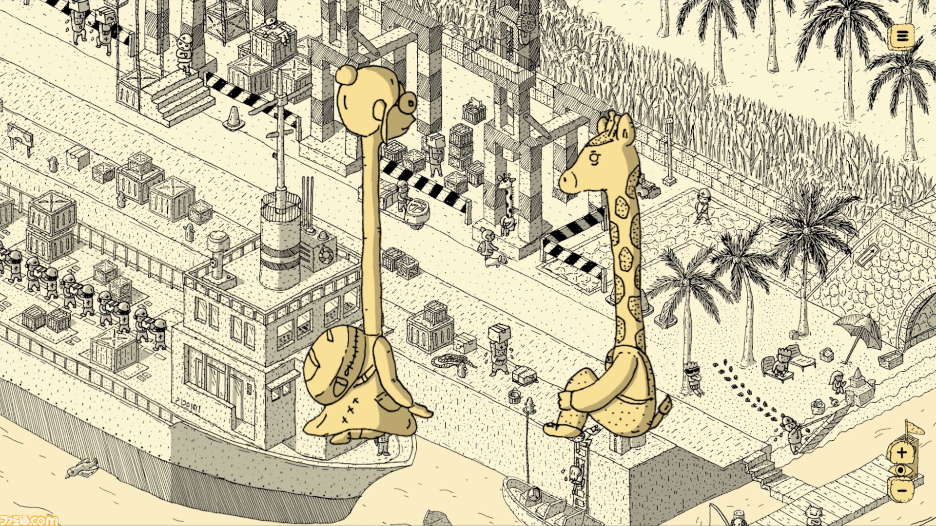 『Finding Polka』ボールペン画の世界で別れた愛犬を探すウォーキングシミュレーターが2026年に発売。Steamストアページが本日（1/17）公開