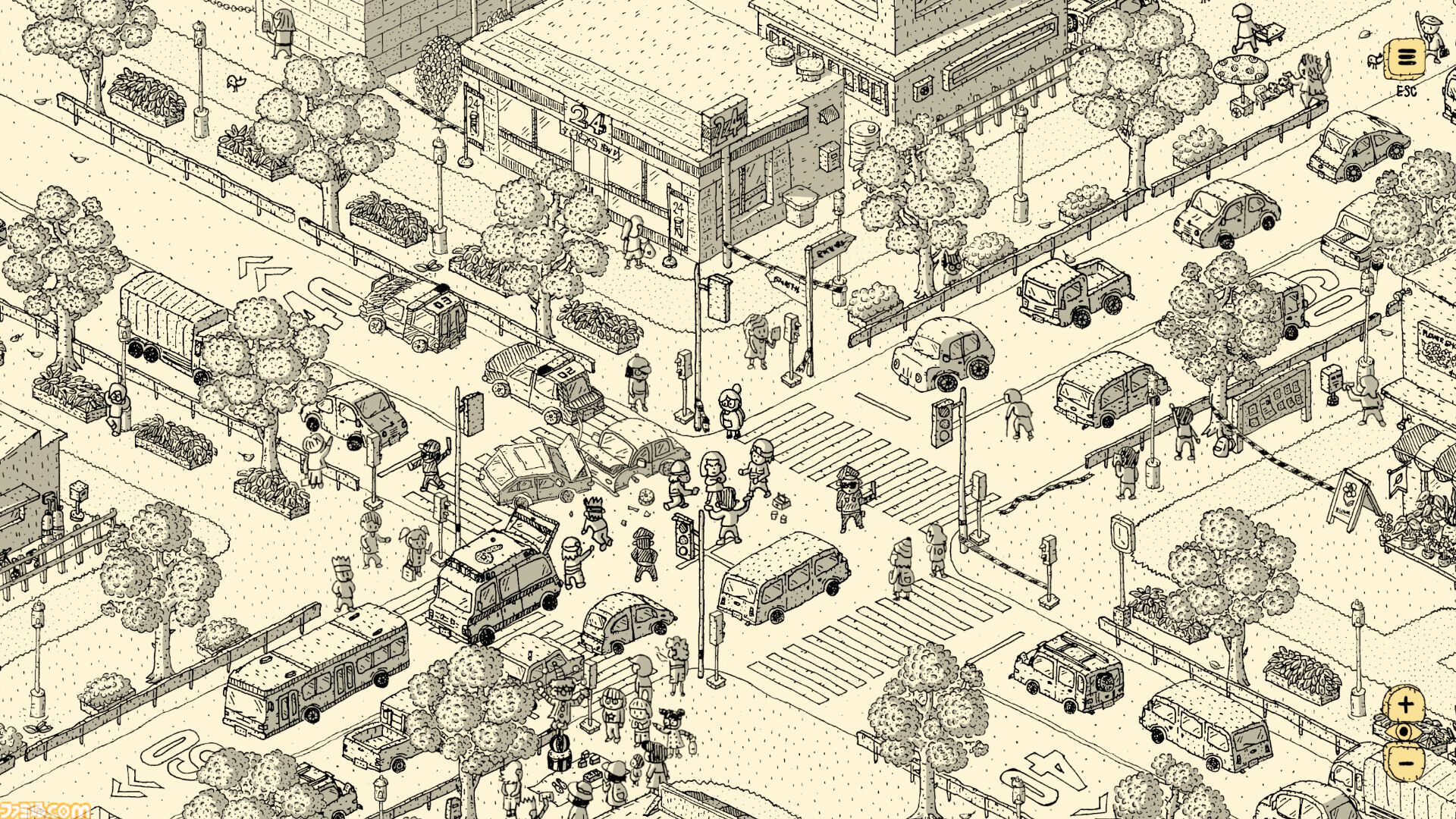 『Finding Polka』ボールペン画の世界で別れた愛犬を探すウォーキングシミュレーターが2026年に発売。Steamストアページが本日（1/17）公開