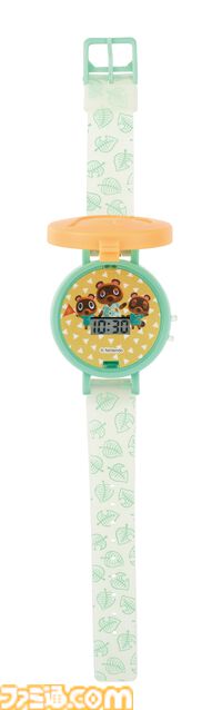 『あつまれ どうぶつの森』うきうきウォッチが電池交換式になって2月上旬に発売。たぬきち、しずえ、とたけけ、エイブルシスターズなど全5種