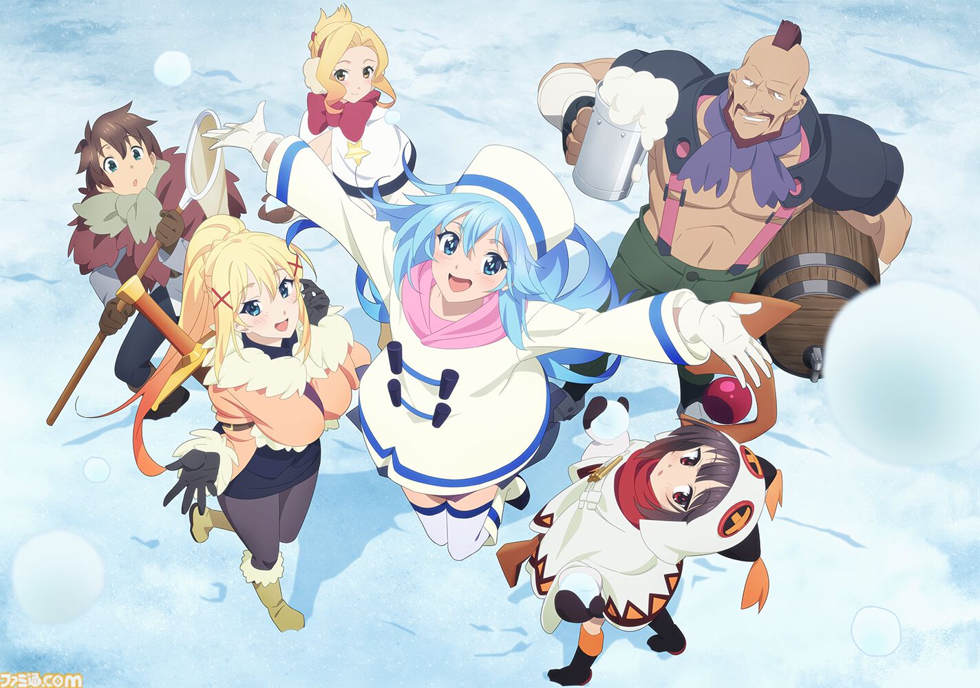 『このすば』アニメ4期が制作決定！ モバイル/PC向け新作ゲーム『この愛すべき街に繁栄を！』年内リリース、書き下ろしオーディオドラマなど続々情報解禁
