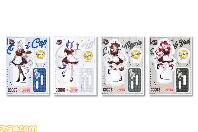 『ウマ娘』とココスのコラボが1月20日より開催。やる気UPスイーツやにんじんハンバーグなどコラボメニューが登場、オリジナルクリアカードがもらえる